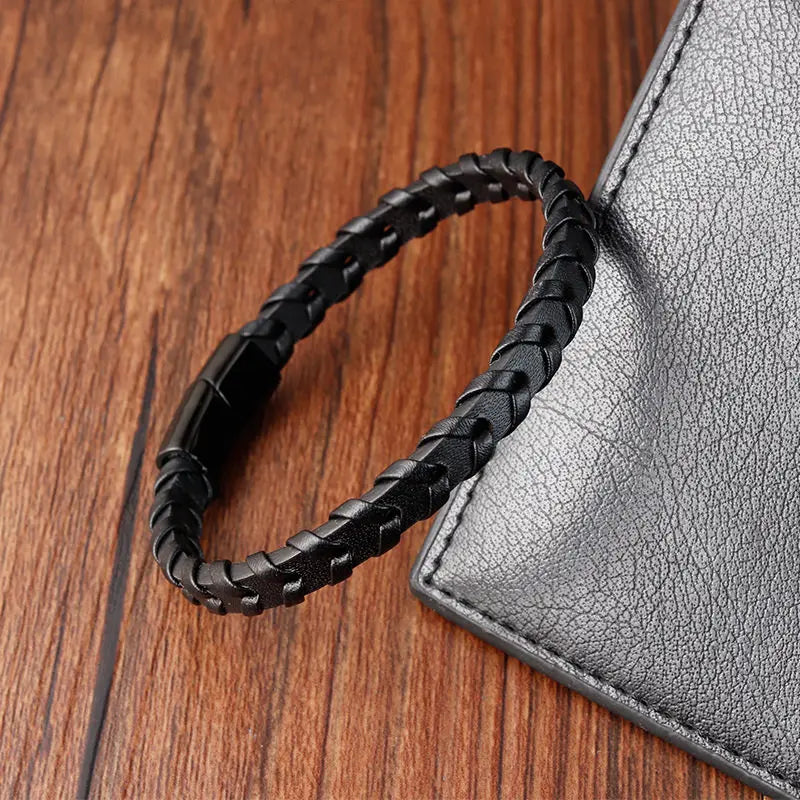 Bracelet cuir homme "ARROW"