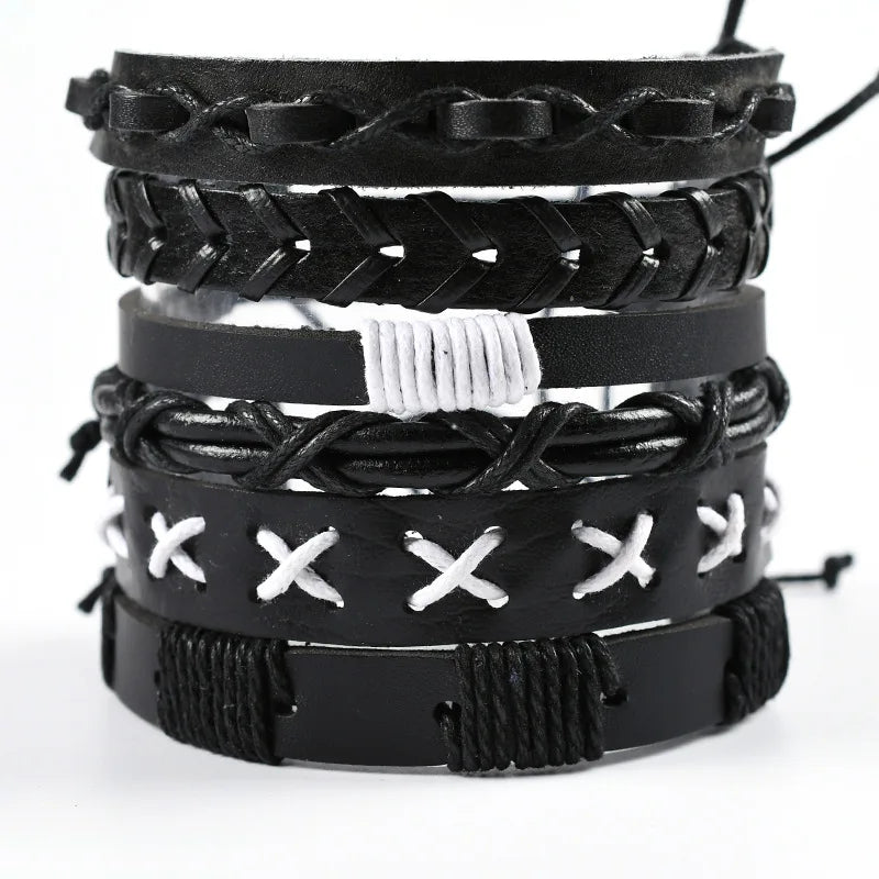 Bracelet cuir homme "CHAMANE"
