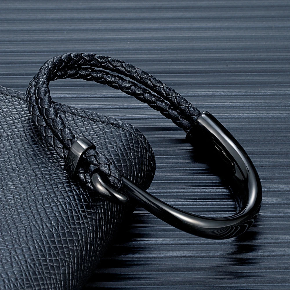 Bracelet cuir homme "NON FADING"