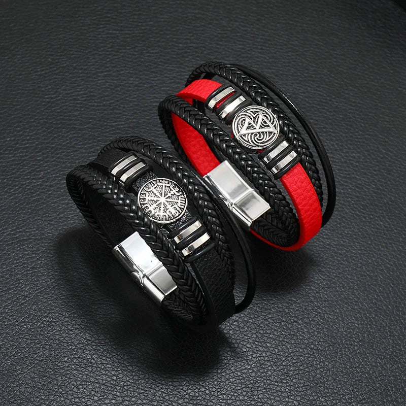 Bracelet cuir homme "SHENZEN"