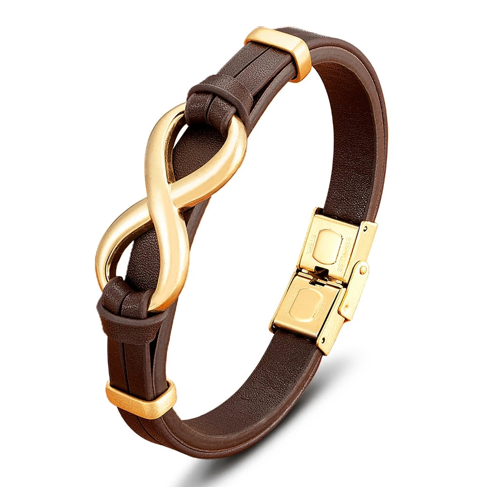 Bracelet cuir homme "TYO"