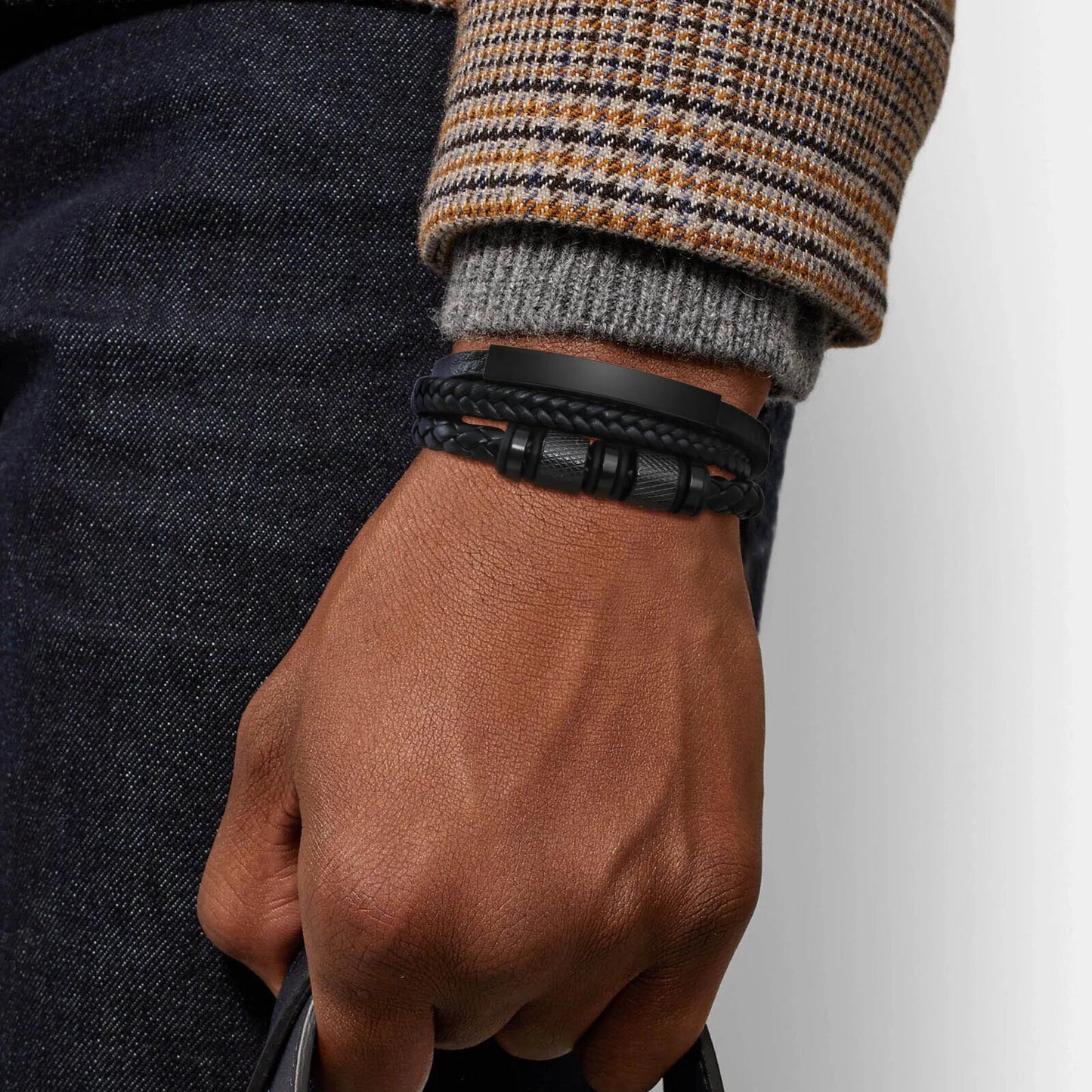 Bracelet cuir homme personnalisé