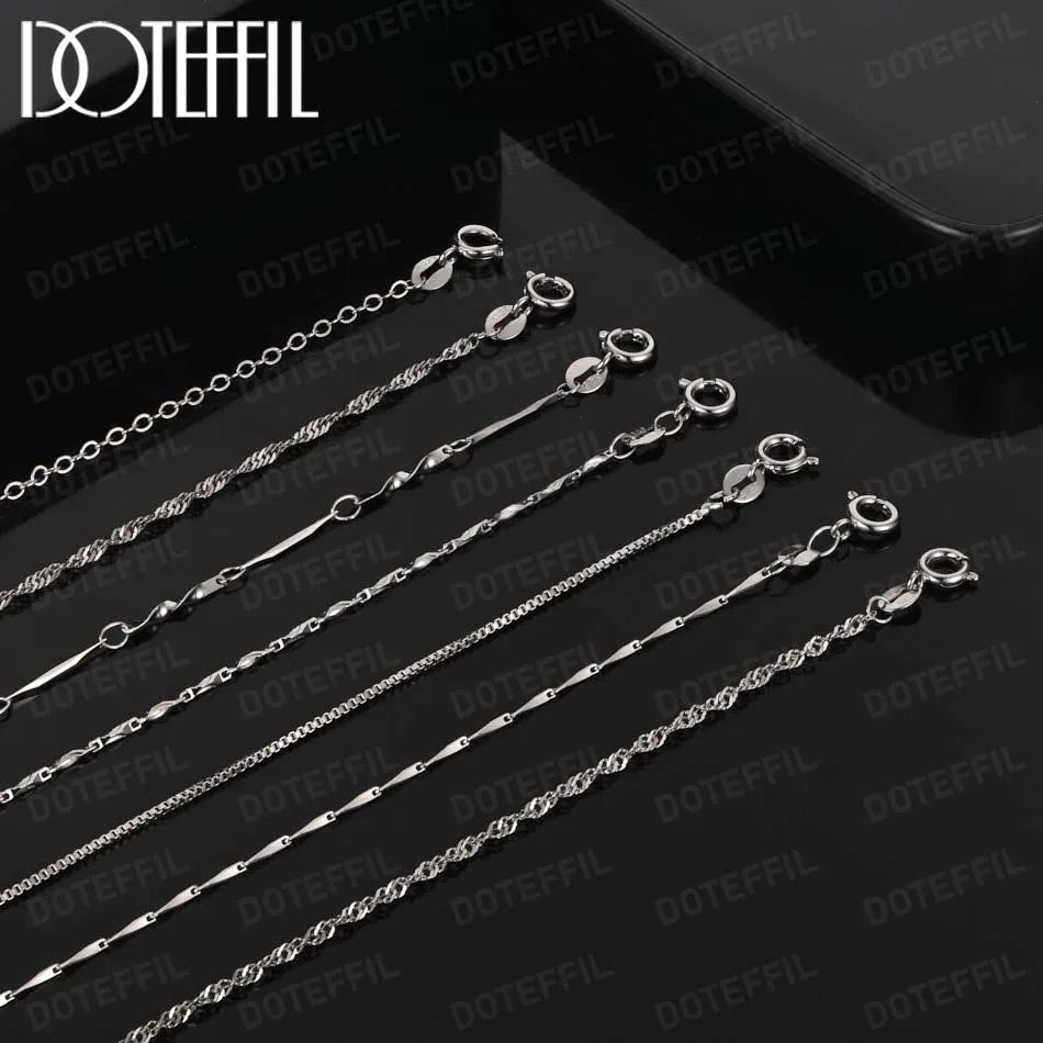 Chaine ARGENT Homme "DOTEFIL"