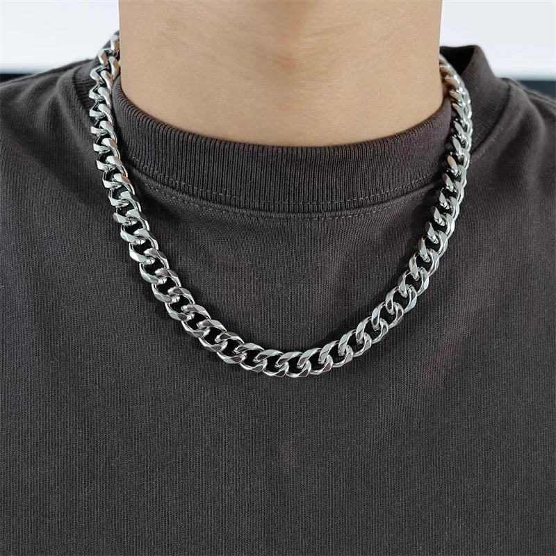 Chaine ARGENT Homme "HIP HOP"