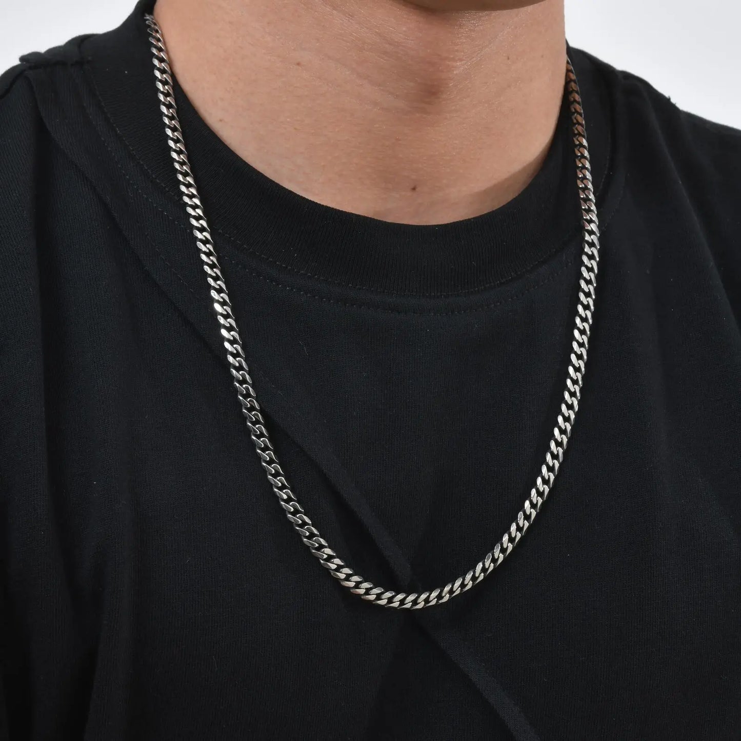 Chaine ARGENT Homme "MIAMI"