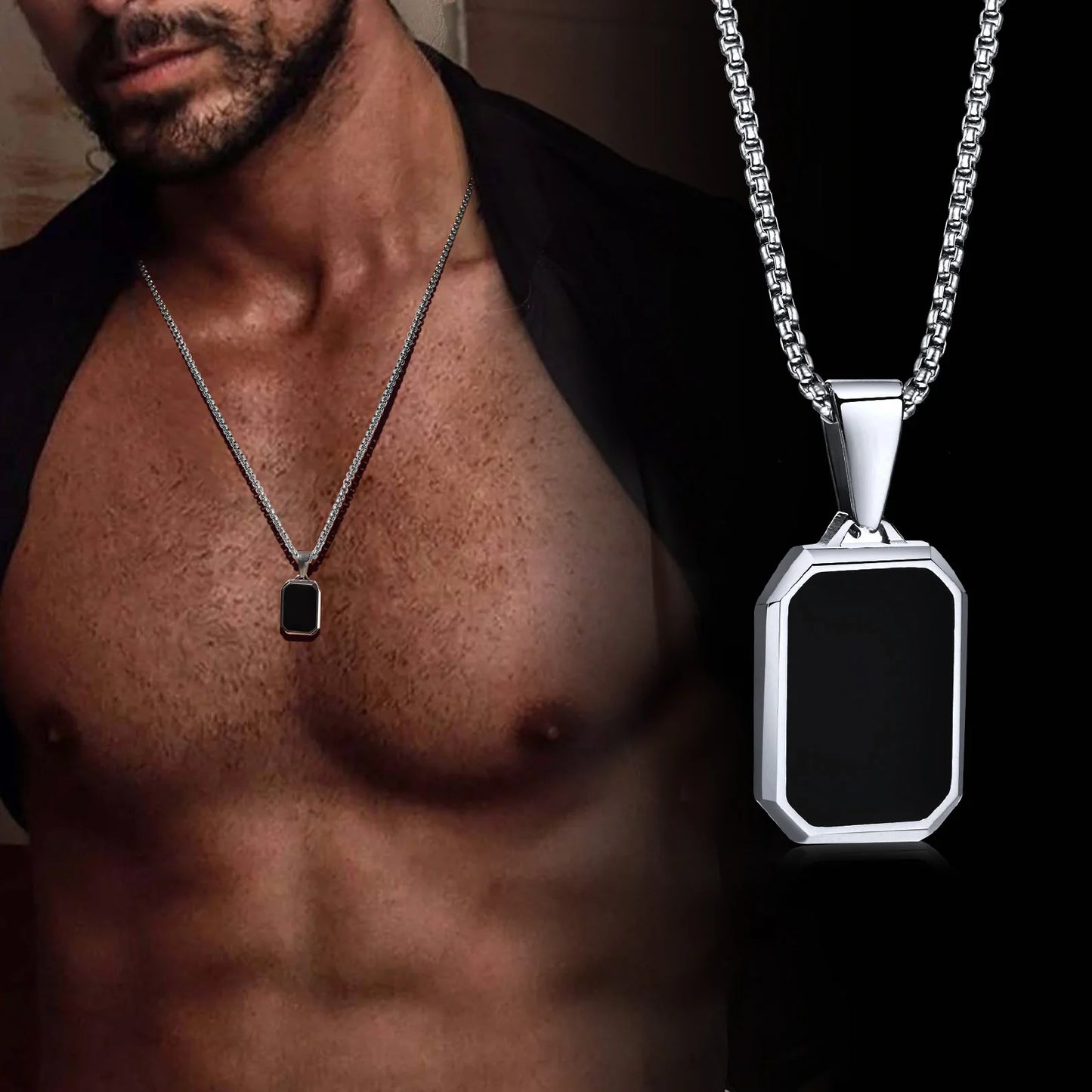 Chaine ARGENT Homme "NECKLACE"