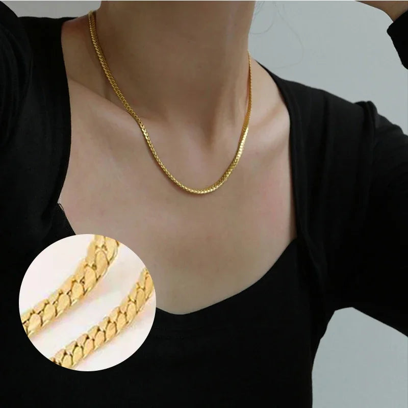 Collier ARGENT Femme "CUBANISTA"