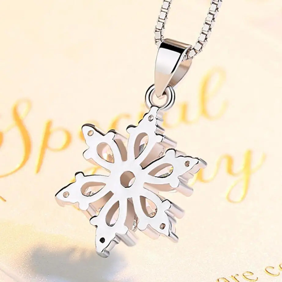 Collier ARGENT Femme "SNOW"