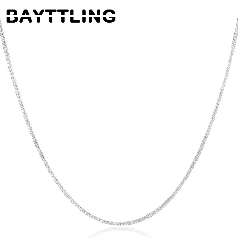 Collier ARGENT Femme en maillons FINS