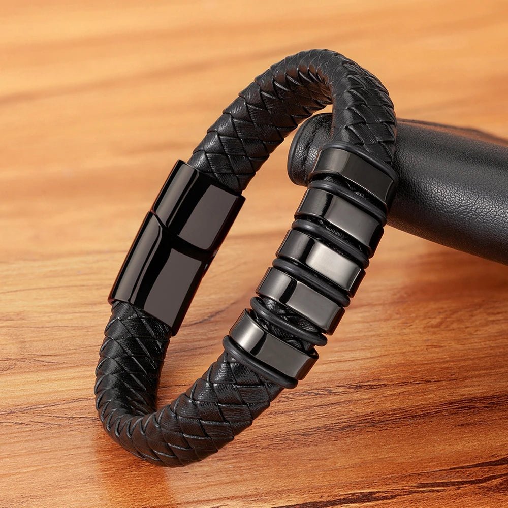 Bracelet cuir homme "ROPE"