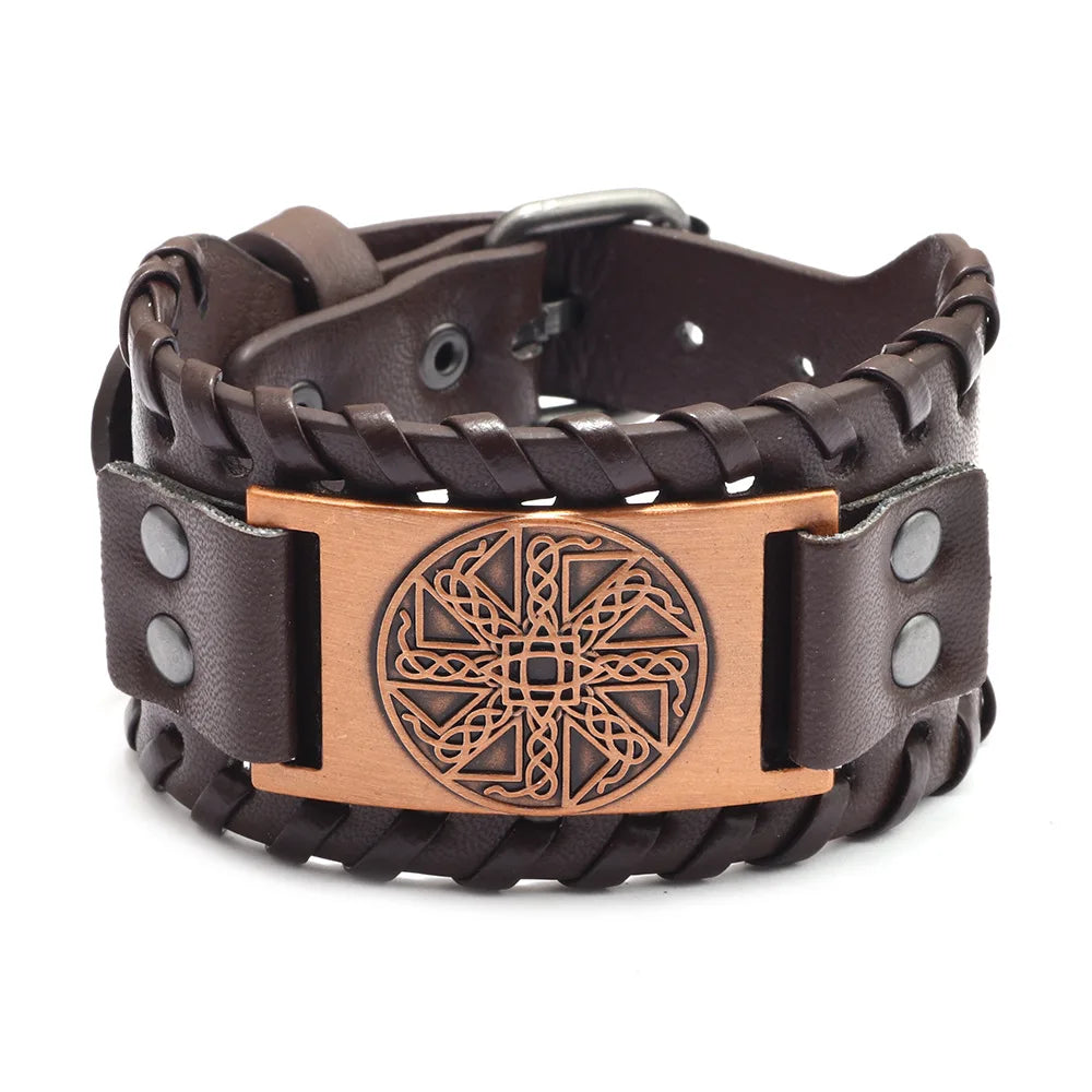 Bracelet cuir homme "RAGNAR"