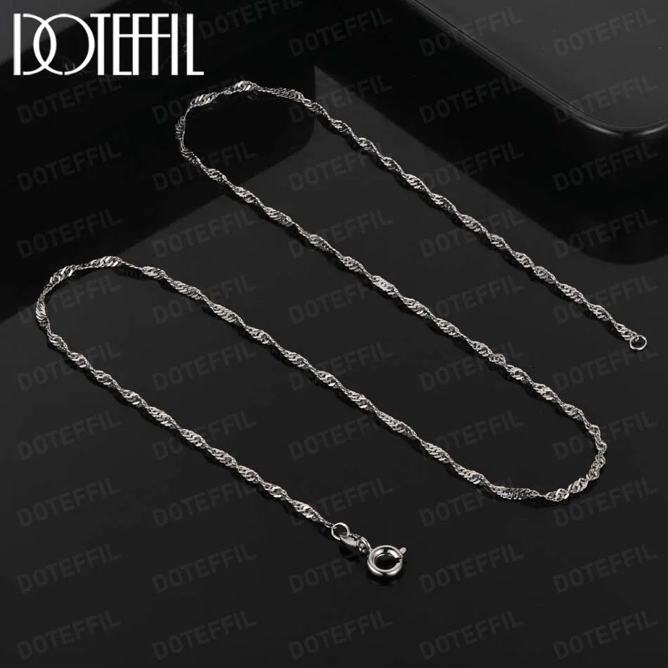 Chaine ARGENT Homme "DOTEFIL"
