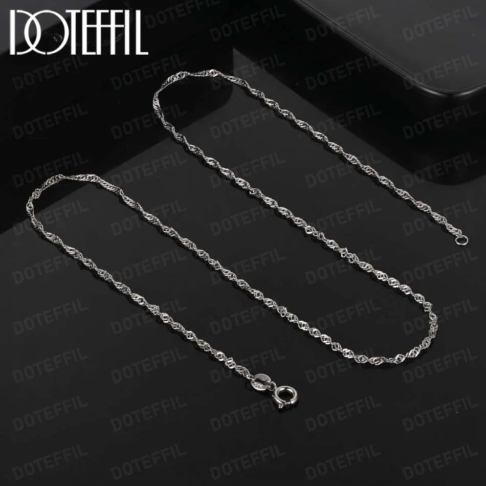 Chaine ARGENT Homme "DOTEFIL"