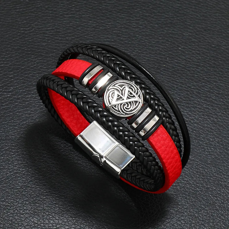 Bracelet cuir homme "SHENZEN"