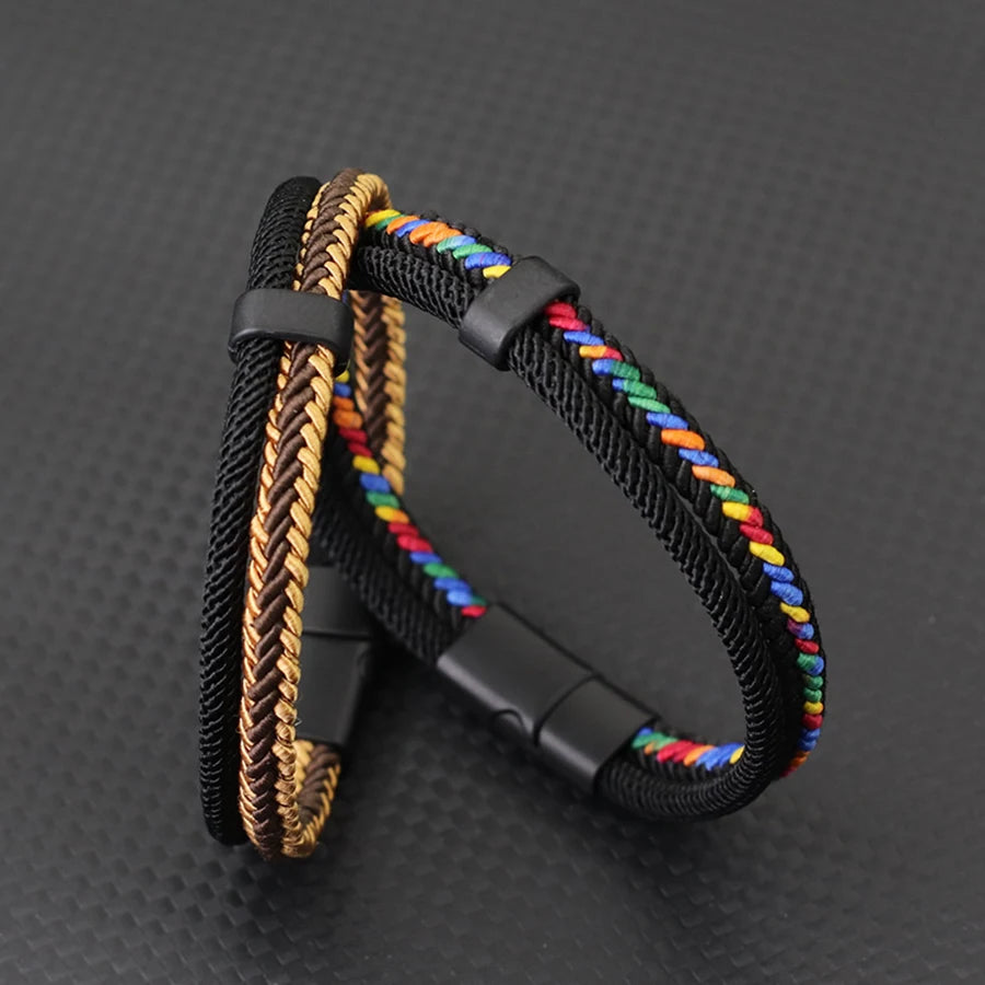 Bracelet cuir homme "MARLEY"