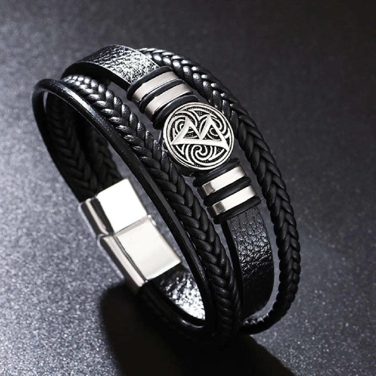 Bracelet cuir homme "SHENZEN"