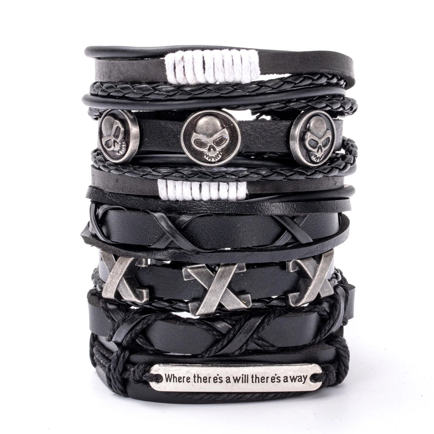 Bracelet cuir homme "CHAMANE"