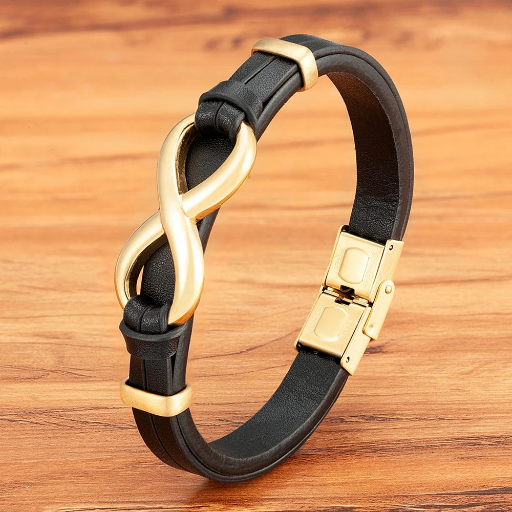 Bracelet cuir homme "TYO"