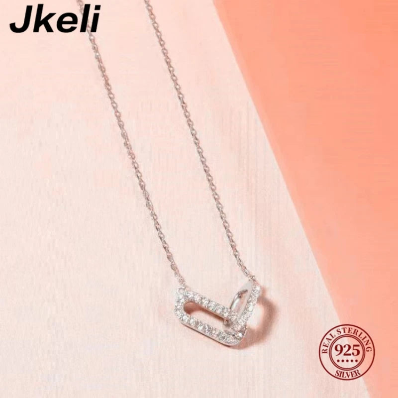 Collier ARGENT Femme "JKELI"