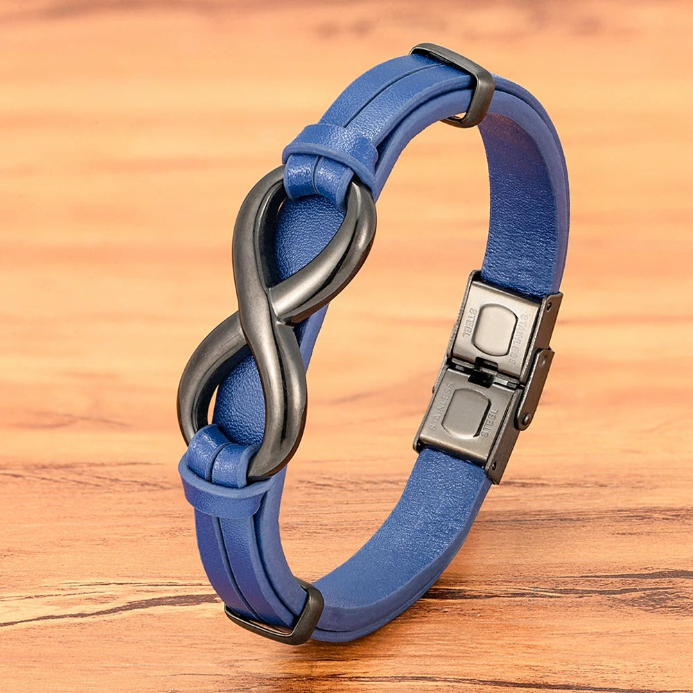 Bracelet cuir homme "TYO"