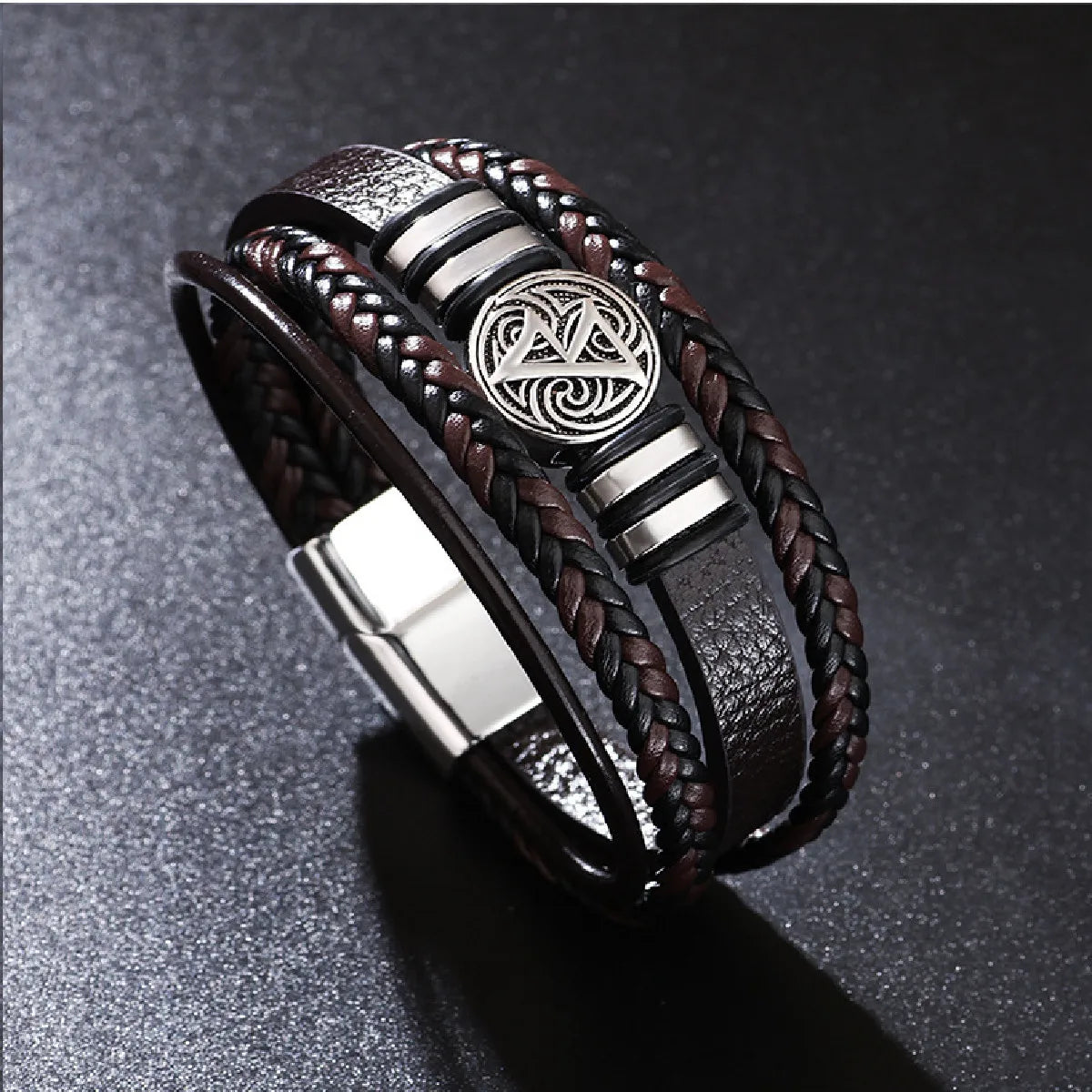 Bracelet cuir homme "SHENZEN"