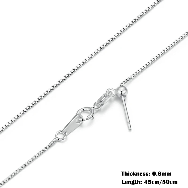 BAMOER Collier ARGENT Femme