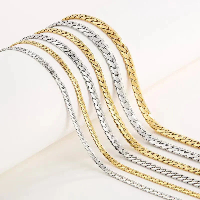 Collier ARGENT Femme "CUBANISTA"