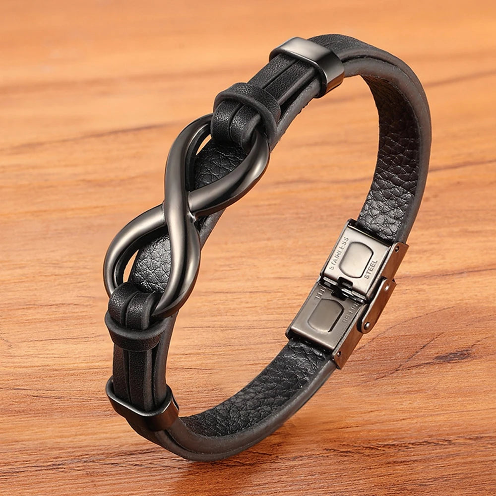 Bracelet cuir homme "TYO"