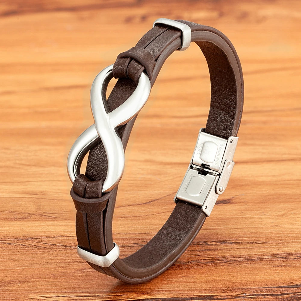 Bracelet cuir homme "TYO"