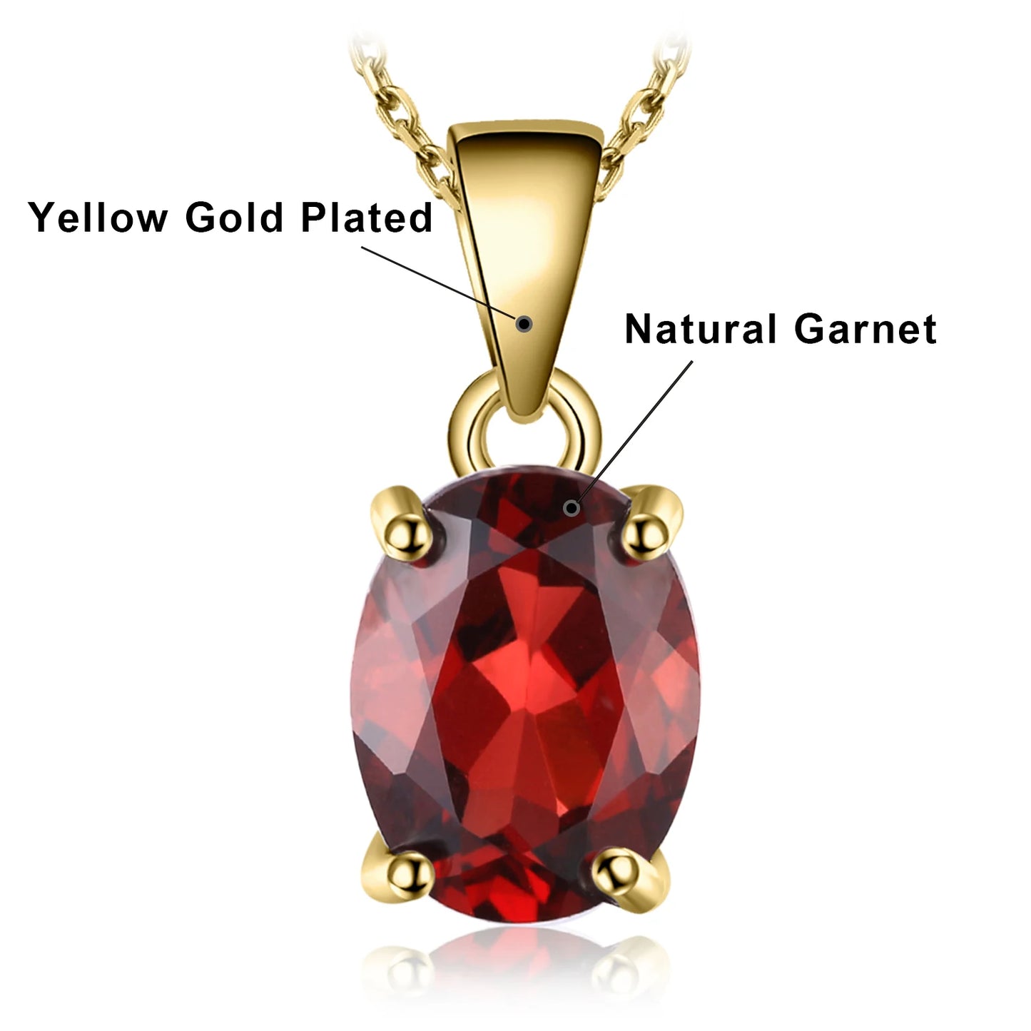 Collier ARGENT FEMME "AMETHYSTE" SANS CHAINE