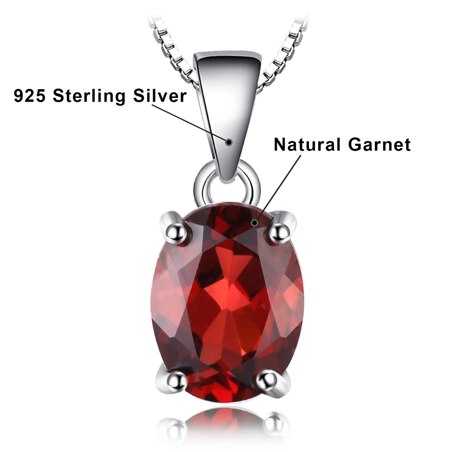 Collier ARGENT FEMME "AMETHYSTE" SANS CHAINE