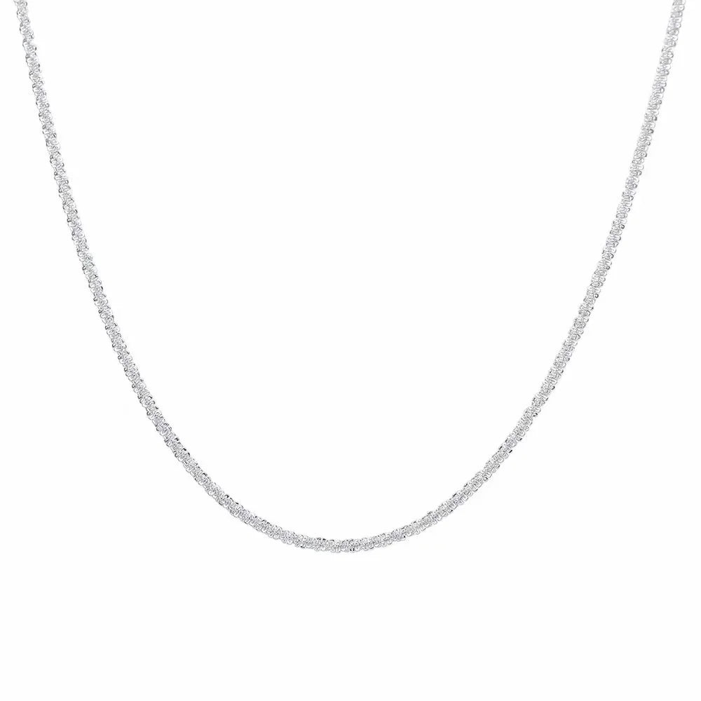Collier ARGENT Femme "WHITE CROSS"