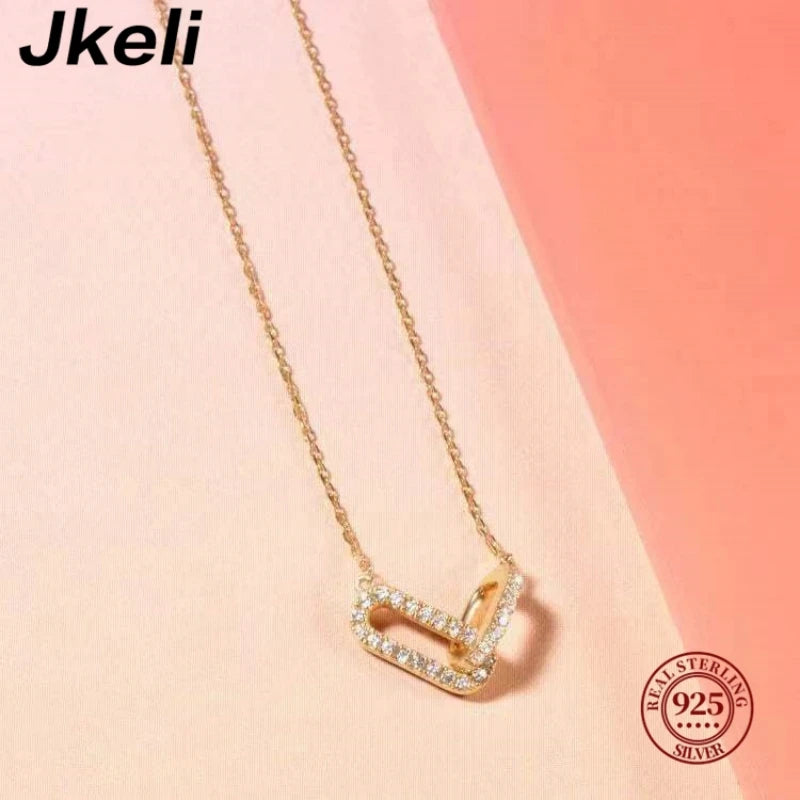 Collier ARGENT Femme "JKELI"