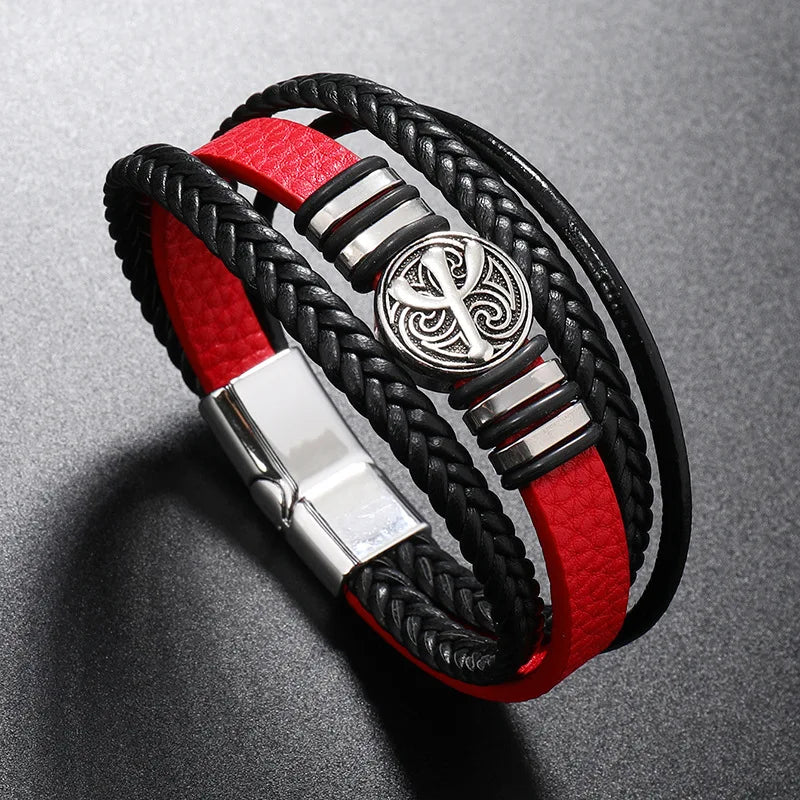 Bracelet cuir homme "SHENZEN"