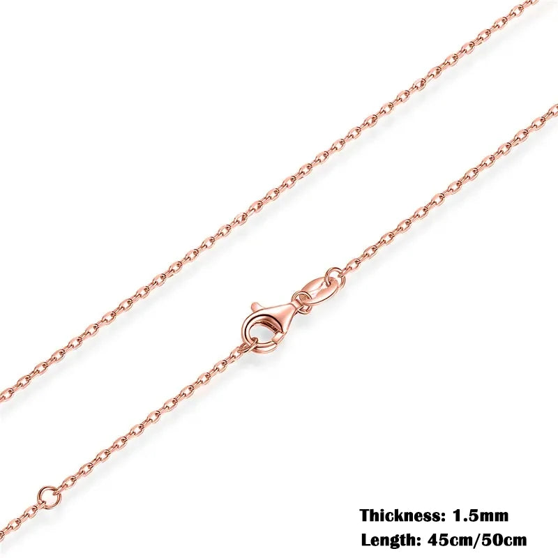 BAMOER Collier ARGENT Femme