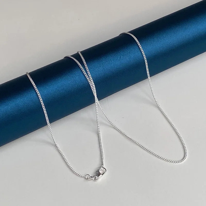 Collier ARGENT Femme en maillons FINS