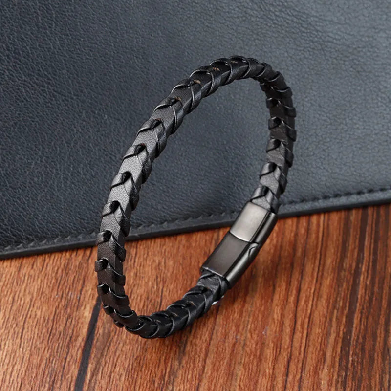Bracelet cuir homme "ARROW"