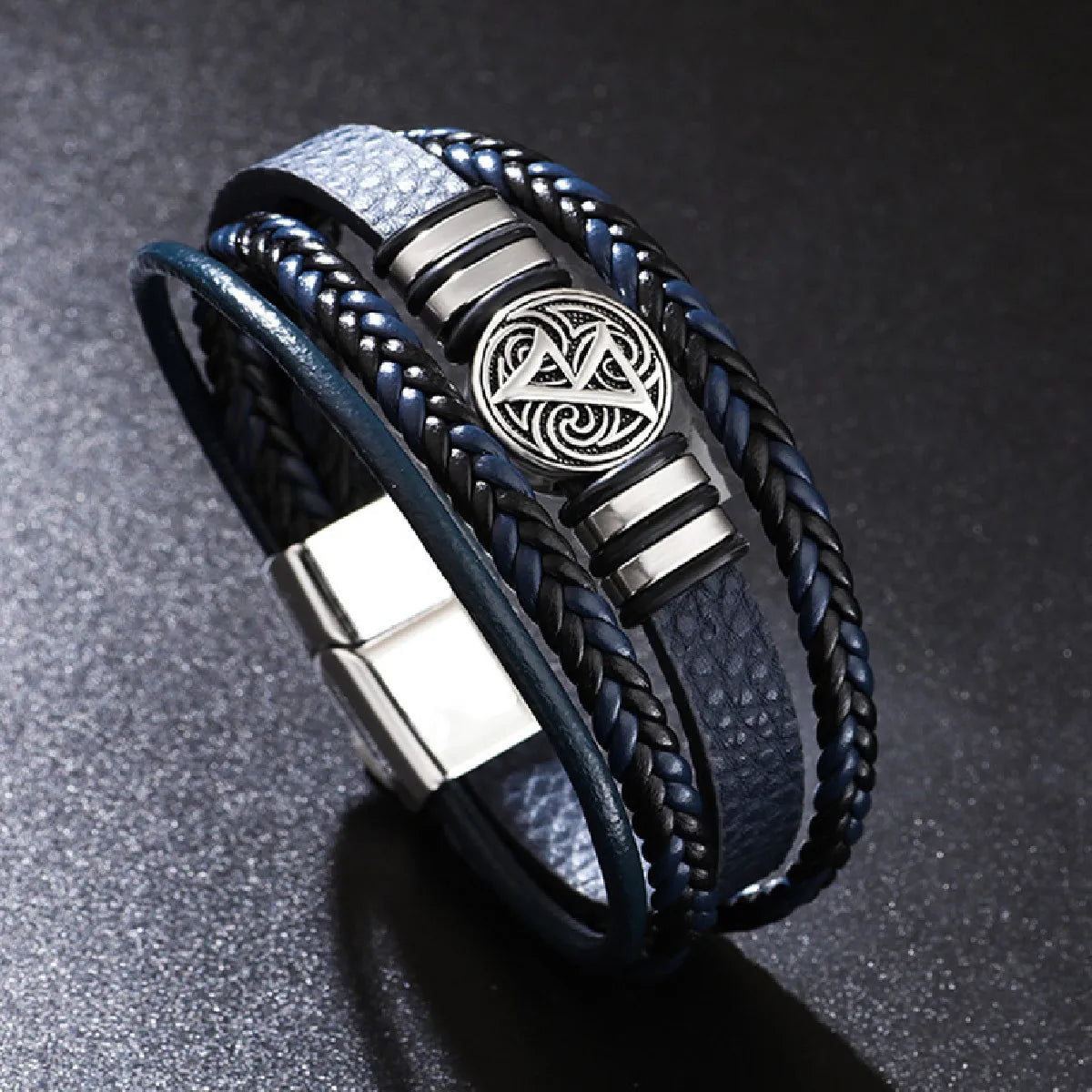 Bracelet cuir homme "SHENZEN"