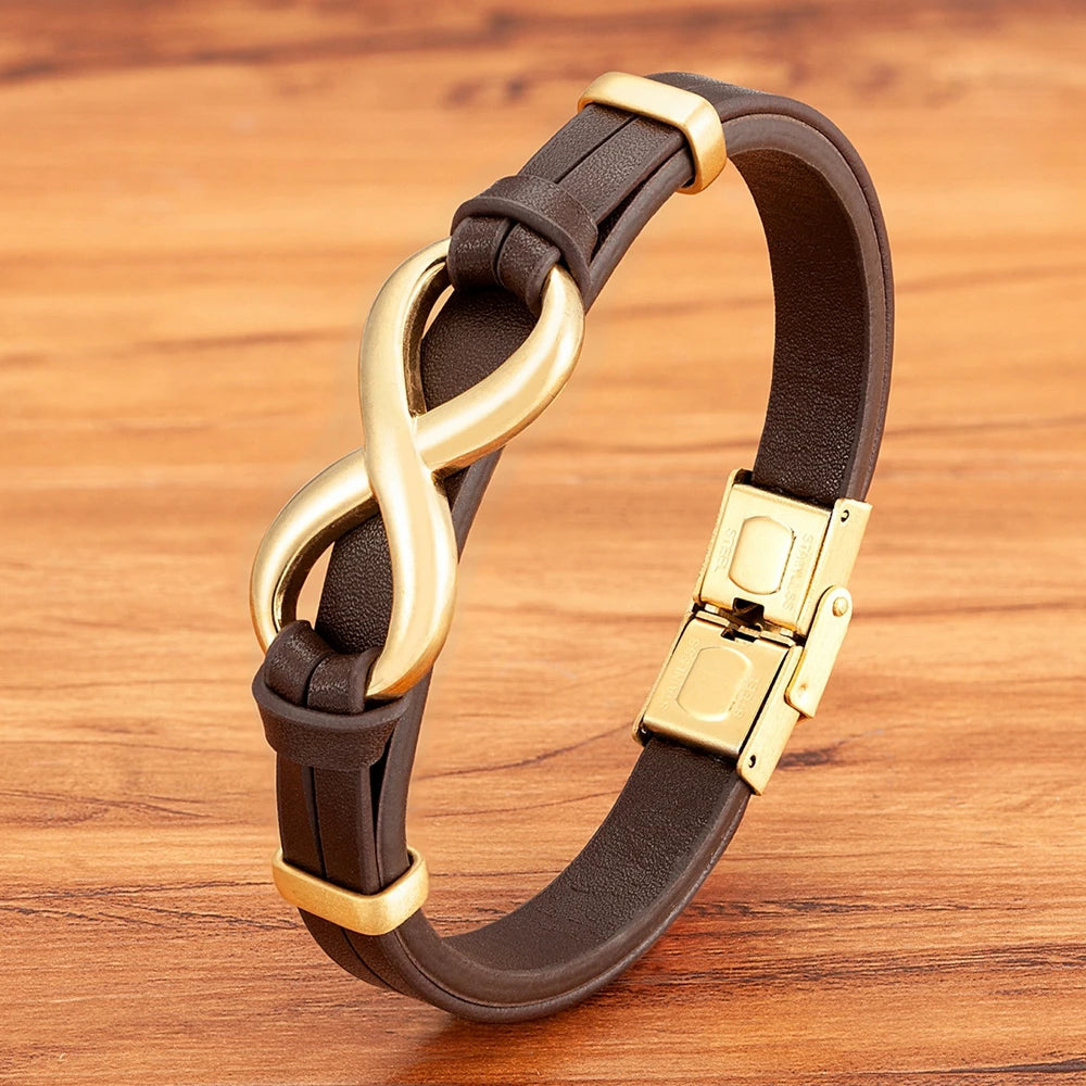 Bracelet cuir homme "TYO"