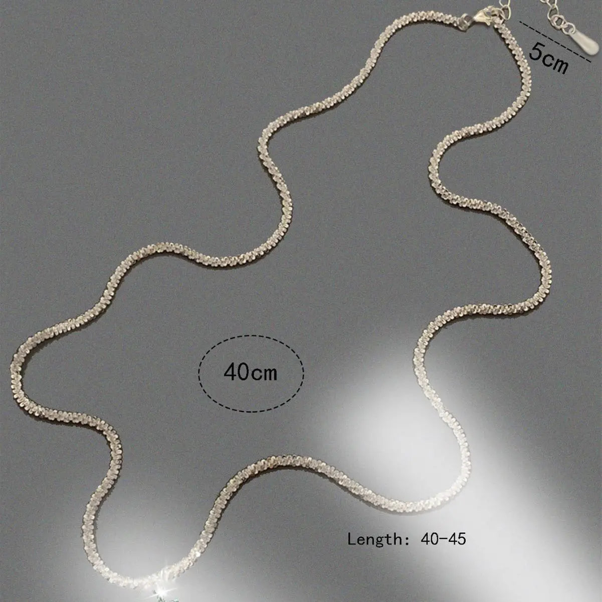 Collier ARGENT Femme "WHITE CROSS"