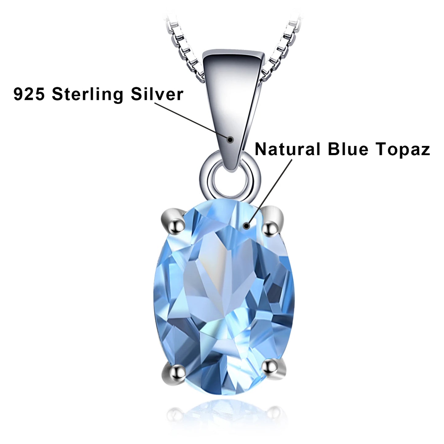 Collier ARGENT FEMME "AMETHYSTE" SANS CHAINE