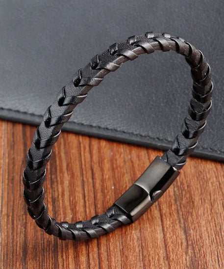Bracelet cuir homme "ARROW"