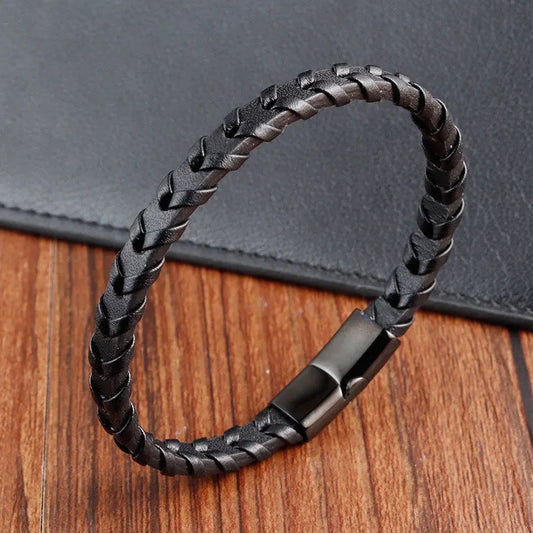 Bracelet cuir homme "ARROW"