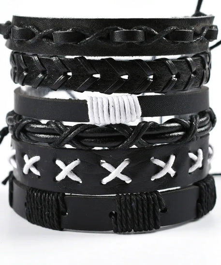 Bracelet cuir homme "CHAMANE"