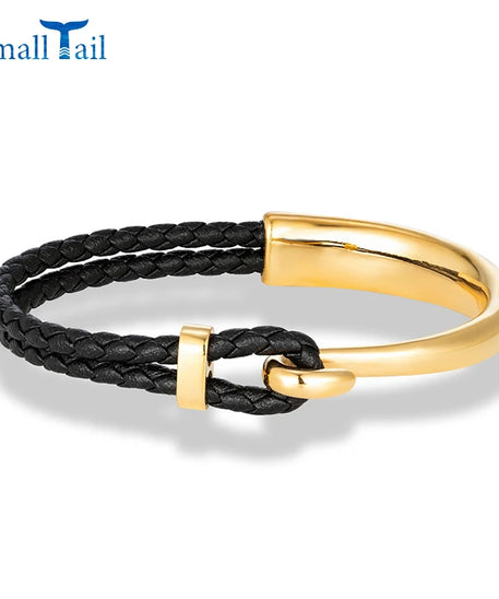 Bracelet cuir homme "NON FADING"