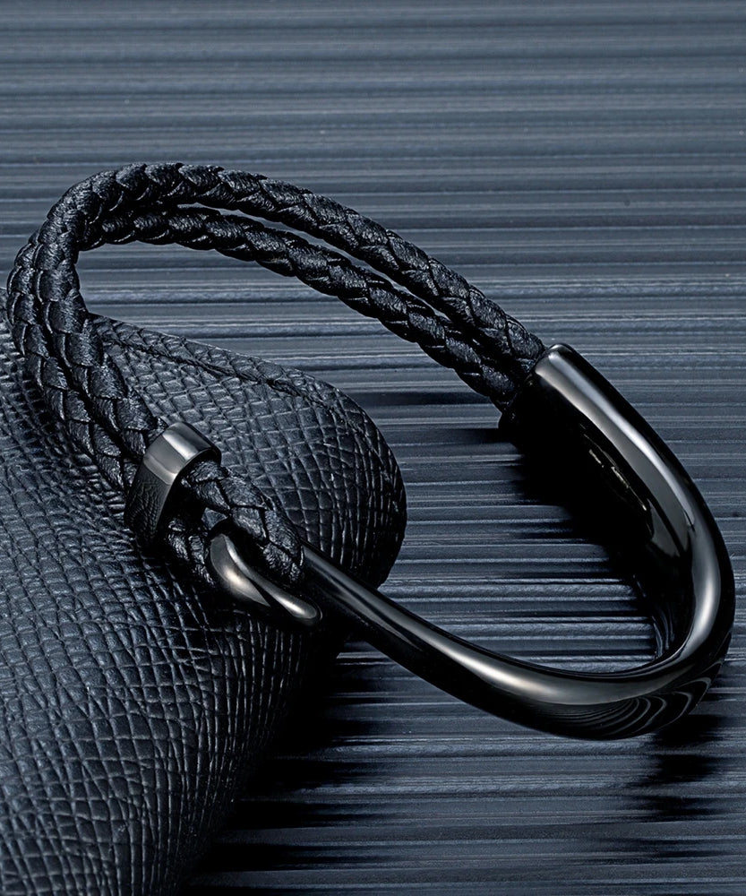 Bracelet cuir homme "NON FADING"