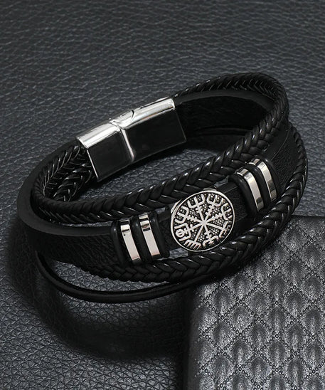 Bracelet cuir homme "SHENZEN"