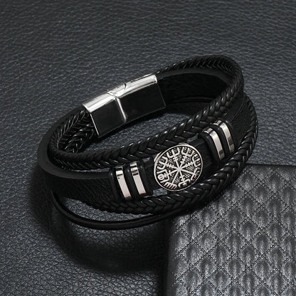 Bracelet cuir homme "SHENZEN"