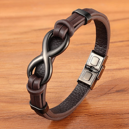 Bracelet cuir homme "TYO"