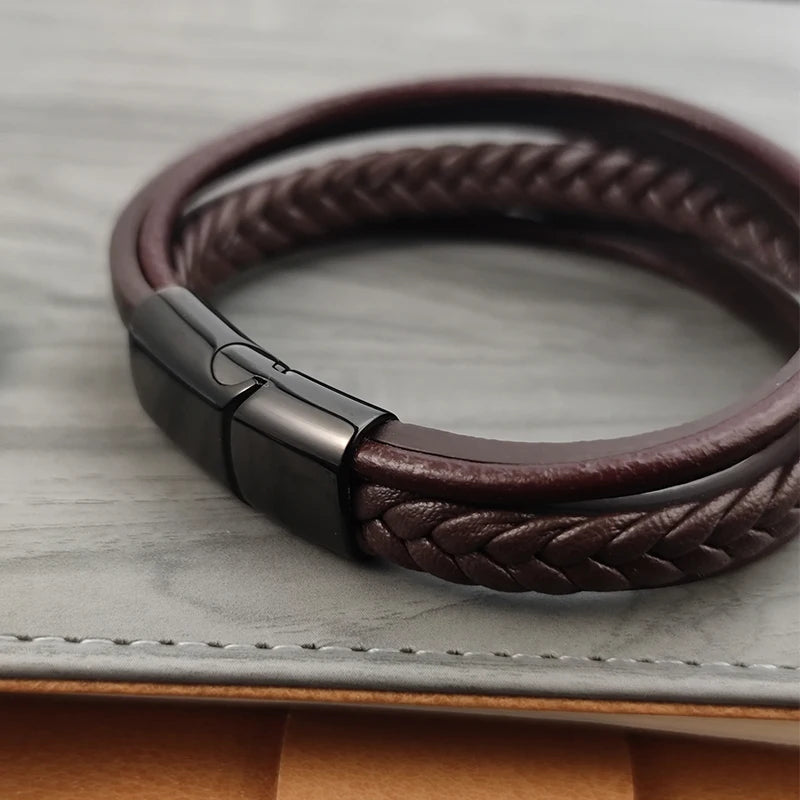 Bracelet cuir homme "VERISON"